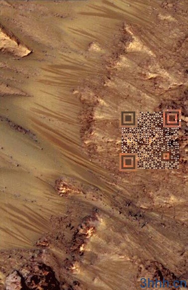 火星侦查卫星（Mars Reconnaissance Orbiter）拍摄的照片