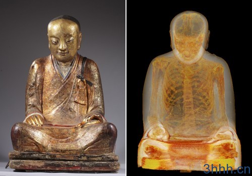 This Buddha statue has a secret mummy inside, scan reveals