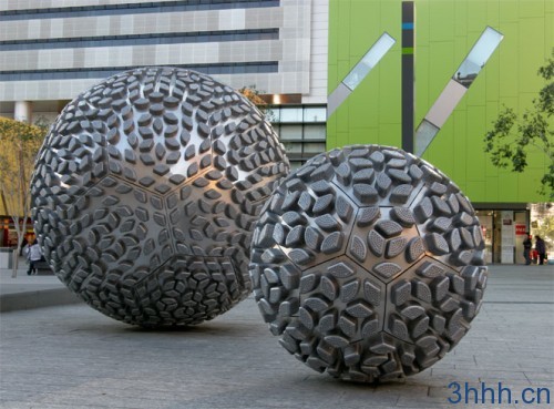 Cast Aluminium Sculpture - Brisbane Square, Brisbane